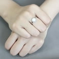 thumbnail image 5 of Stainless Steel Ring AAA GRD CZ Clear DA340 for Women Clear Stone Color Style No Size 9, 5 of 5