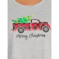 thumbnail image 5 of Holiday Time Womens's Christmas Pickup Graphic Tee, 5 of 5