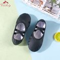 thumbnail image 1 of PU Leather Pointe Shoes Full Sole Dance Slippers Children Ballerina Practice Ballet Dancing Training Use 3 Colors FWZ, 1 of 1