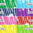 thumbnail image 4 of Create Basics 8-Color Tie-Dye Kit with Reusable Drawstring Backpack, Permanent Fabric Dye for Clothing & Crafts, 4 of 7