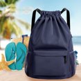 thumbnail image 1 of Mochila casual unisex Correa ajustable Bolsa de gimnasio Multibolsillos Mochilas de viaje, 1 of 3