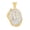 Only Pendant B, variant on PAURO Initial Letter Necklaces for Women A-Z Gold Plated Stainless Steel Cubic Zirconia Irregular Personalized Statement Delicate Elegant Name Dainty Pendant Jewelry Gold Letter F