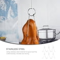 thumbnail image 3 of 6Pcs Stainless Steel Meat Hooks Meat Hangers Kitchen Poultry Hooks Hanging Roast Chicken Hooks, 3 of 9