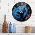 thumbnail image 4 of Wild Snake Wall Clock Round Silent Non Ticking Battery Operated Accurate Arabic Numerals Design Clocks for Home Kitchen Living Room Bedroom 12inch Home Decor, 4 of 6