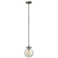 thumbnail image 4 of Hinkley Lighting 3128CM Congress 9-1/4" 1 Light Incandescent Mini Pendant,Chrome, 4 of 7