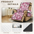 thumbnail image 3 of TSOVTHRID Pink Heart Print Recliner Slipcovers Non-Slip Covers for Electric Power Lift Reclining Chair Fitted Slipcover Comfy Recliner Couch Covers Lazyboy Lounger Cover, 3 of 7