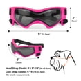 thumbnail image 3 of NAMSAN Dog Goggles Anti-UV Pet Sunglasses with Adjustable Straps for Medium Poodle/ Boston Terrier, 3 of 7