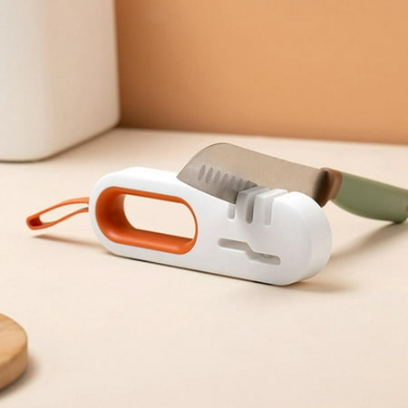 

Four-in-one Sharpener Home Multi-function Four-stage Grinding Stone Kitchen Anti-slip Sharpener Stone Home Fast Wear Device