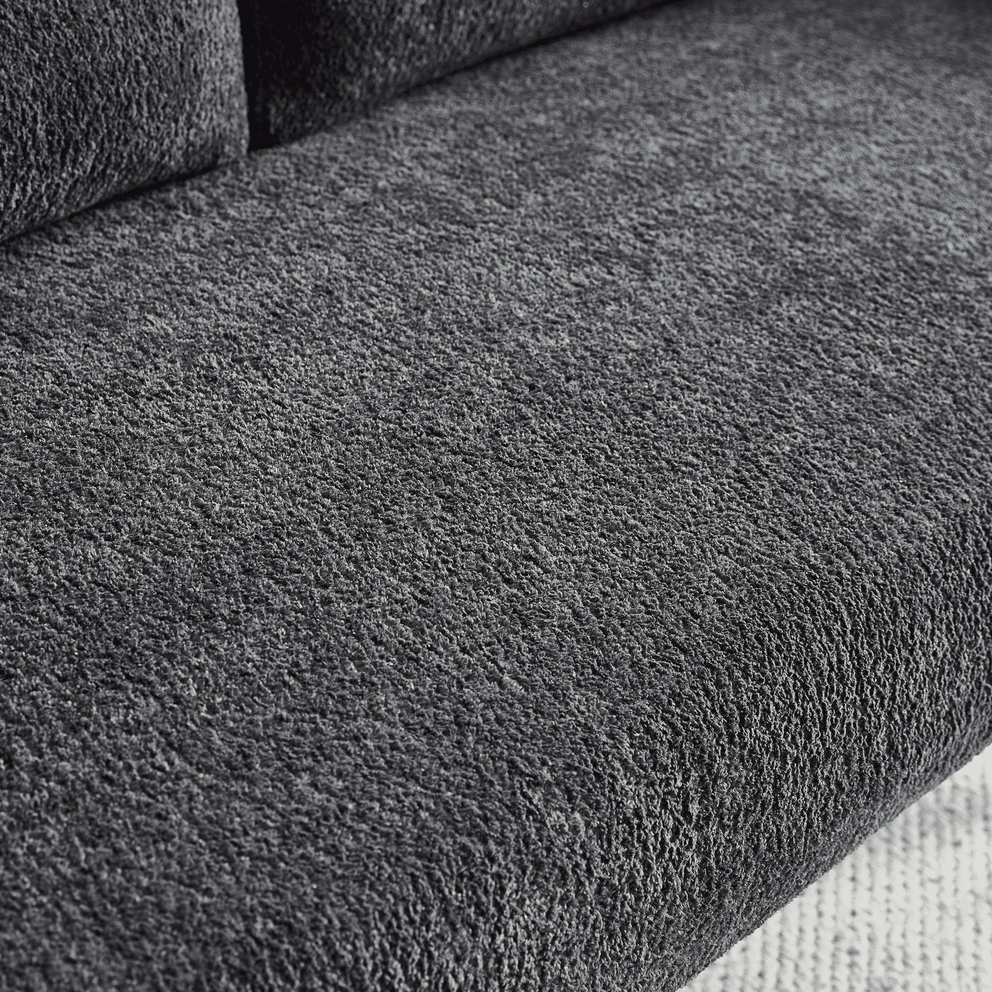 MAYEERTY 59"Velvet Fabric Sofa, Modern Loveseat Furniture with Support Pillow for Apartment, Office, Living Room & Bedroom, Tool-Free Assembly.