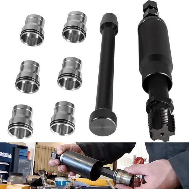 Yoursme Outil d'Installation de Manchon d'Injecteur pour C7 avec Kit de Pièces Compatible avec Injecteurs Caterpillar 3126B C7 C9 avec Style HUEI