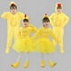 thumbnail image 2 of Disfraz de pato y polluelo para niños, disfraz de animal, niñas y niños, pato amarillo bailando, ropa bonita, polluelo, patito feo, ganso, 2 of 5