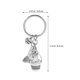 thumbnail image 2 of BESTYASH 3Ud Llavero Para Reconocimiento De Limpieza Con Charms De Y En Metal Resistente, 2 of 8