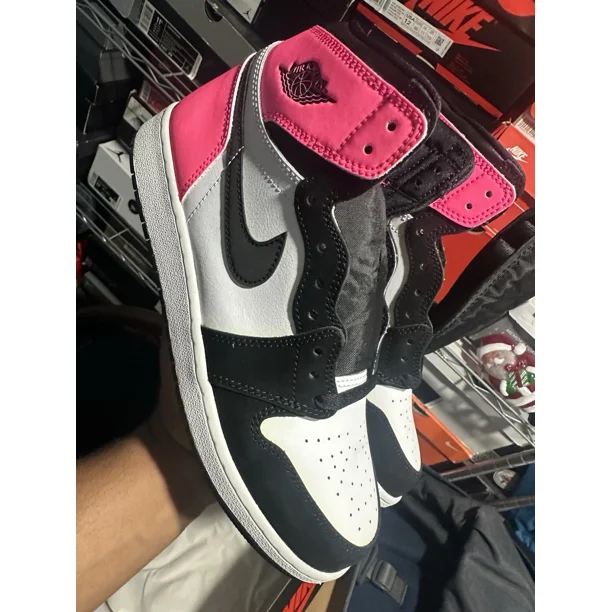 Ni - ke Ni - ke Air Jordan 1 Serena Williams size 7.5Y Pink Black