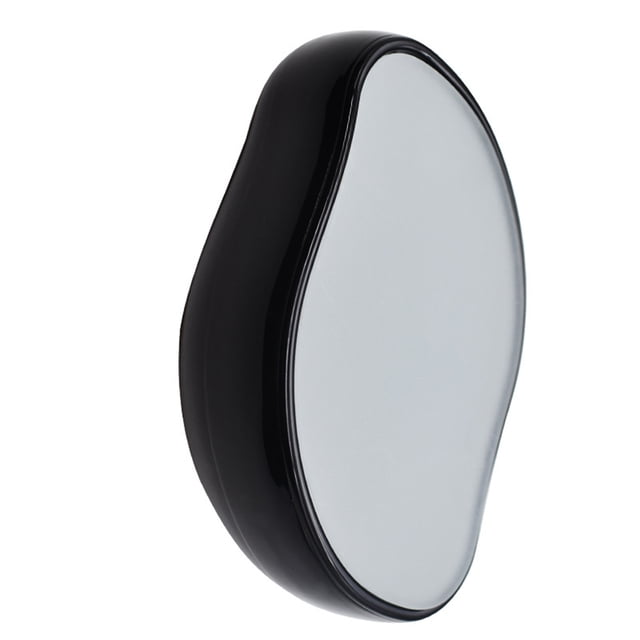 Borrador de cristal para depilación, herramienta de depilación indolora, el borrador de cristal es adecuado para mujeres y hombres o para la parte posterior de los brazos y las piernas.