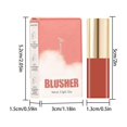 thumbnail image 3 of Blush Liquid Liquid Eyeshadow Aegyo Brightening Lips Cheeks Makeup Natural Grooming Rouge Border Makeup3.5ml, 3 of 8
