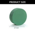 thumbnail image 2 of Tripumer 6 Pcs Round Floral Foam Blocks Floral Craft Wet Foam 4.7 inch Round Flower Foam Brick Florist Block Flower for Artificial Flowers Craft Project Wedding Aisle Flowers Arty Decoration Green, 2 of 8