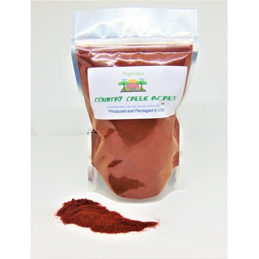 Paprika Seasoning 4 oz- A Popular Seasoning in Many Cuisines, mild in Flavor Without Strong Notes of Heat or Sweetness - Country Creek LLC