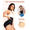Black, variant on Women's Tummy Control Shapewear Panties Hi-Waist Body Shaper Underwear Slimming Briefs Compression Minimalist