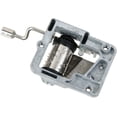 thumbnail image 4 of 18 Note Musical Mechanism Movement for DIY Music Box, Jingle Bells, Silvery Handcrank Music Movement, 4 of 4