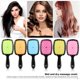 thumbnail image 4 of Peine enredado para desenredar el cabello, cepillo de masaje, cepillos para cabello rizado húmedo, herramientas de peinado para peluquería, 4 of 4