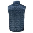 thumbnail image 3 of Men's Cutter & Buck  Navy Texas Rangers Rainier PrimaLoft- Eco Insulated Full-Zip Printed Puffer Vest, 3 of 3