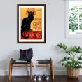 thumbnail image 3 of Art.com TournÃ©e du Chat Noir, c.1896 Art Print by ThÃ©ophile Alexandre Steinlen, Brown Frame Wall Art, 32" x 44", 3 of 5