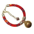 thumbnail image 2 of Flmtop Collier Ajustable pour Chat Chien Pendentif Cœur Sculpté Mignon Cloche Collier Chiot Rouge, 2 of 9