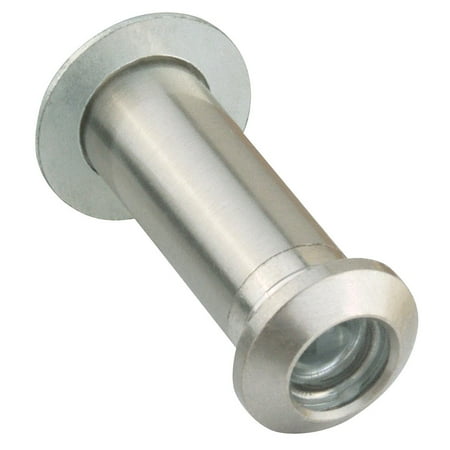 Peephole Door - Design House 204818 Adjustable 35-55-Millimeter Door Viewer Peephole, Satin Nickel