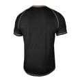 thumbnail image 5 of Rvwovn Men's Raglan Short Sleeve Shirts, Crewneck Exposed Seams Slim Fit Casual Tees Daily Wear, 5 of 7
