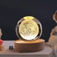 thumbnail image 2 of Lámpara de proyección de luna 3D Bola de cristal Luz nocturna Modelo planeta Regalo de cumpleaños para novio Marido Luz nocturna Galaxia Planeta Lámpara artística para niños Amigos Parejas, 2 of 5