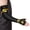 Black, variant on Ailaka 20-30 mmhg Compression Arm Sleeve with Gauntlet for Men and Women, Single, Beige