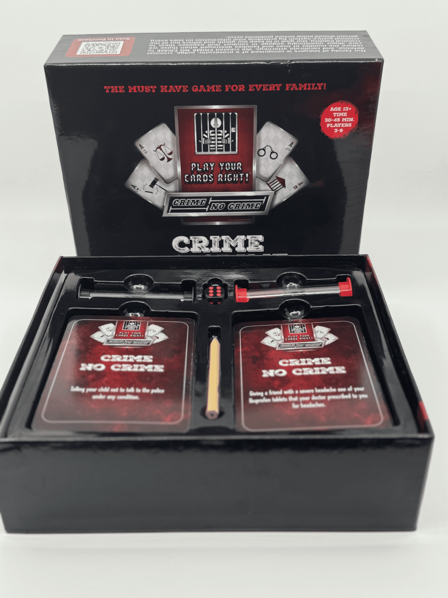 Crime No Crime Criminal Law Board Game 1st Edition