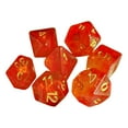 thumbnail image 4 of Milaget Ensemble de dés Polyédriques en Résine dés de Jeu de Rôle dés de Divertissement Ensemble de dés Jeux de Rôle pour Monde Jeux de Société Jeux RPG Rouge, 4 of 9