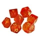 thumbnail image 4 of Juego de dados poliédricos de 7 piezas para D&amp;D. Dados de entretenimiento para juegos de mesa. rojo, 4 of 9