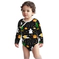 thumbnail image 2 of Xecao Halloween Print Baby unisex-baby Cotton Long-sleeve Bodysuits-2 Years, 2 of 6