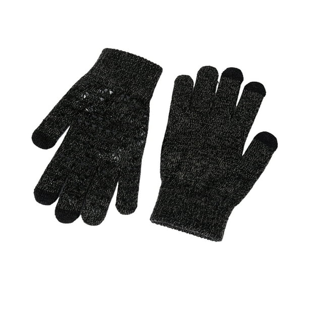 Sonducket Guantes de punto Invierno Mujer Hombre Calentamiento de manos Cubierta Accesorio de ropa Pantalla táctil Punto Guante de dedos completos Tipo 1 guantes y mitones Tipo 12 Sonducket AP010237-12
