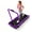 Purple Incline+Handle, variant on Yagud Walking Pad Treadmill with Handle Bar and Adjustable Incline, 3.8HP Portable Electric Treadmills with Wheels for Home, Home Treadmills with Incline, 0.5-3.8MPH, Bright Red