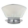 thumbnail image 4 of White Water White Low Profile Stainless Cowl Vent/Dorade Set (1460SK-W/6362S - Cowl Vent 4" + 2-Hole Deck Plate), 4 of 4