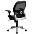 thumbnail image 6 of Pemberly Row Contemporary Mid-Back Super Mesh Office Chair in Black, 6 of 9