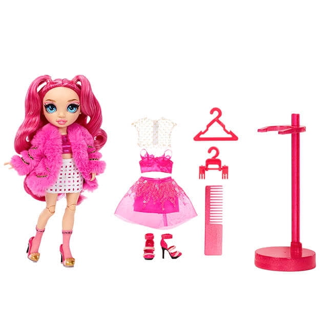 Rainbow High Doll Fashion Clothes Accessories Bella Parker Pink Shoes Heels New!