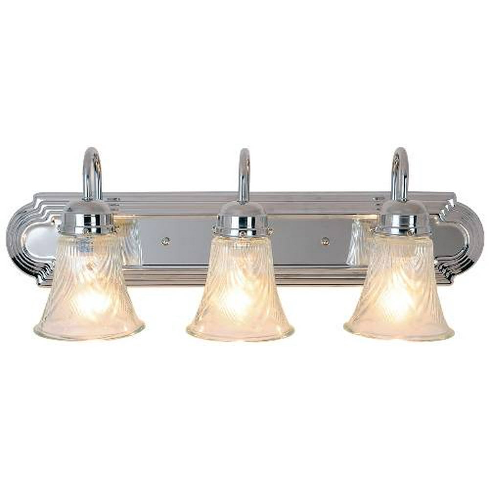 Decorative Vanity Fixture, Maximum Three 60 Watt Incandescent Medium