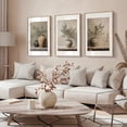 thumbnail image 4 of Set of 3 Vintage Olive Branch Vase Canvas Art Prints, Retro Botanical Wall Art, Unframed Modern Home Decor for Living Room, Bedroom, Hallway - Minimalist Aesthetic Plant Posters, 4 of 4