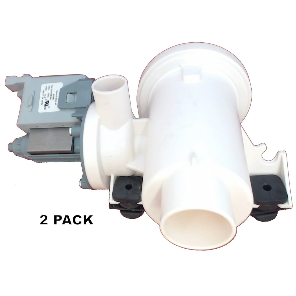 2 Pk, Washing Machine Water Pump for Whirlpool, AP6020786, WPW10391443