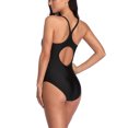 thumbnail image 5 of Women's Infinity Print One-Piece Swimsuit Unitard Athletic Swimwear, 5 of 6