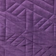 thumbnail image 3 of Parkland Collection Delta Transitional Quilted Purple Throw Pillow, 3 of 6