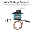 thumbnail image 4 of 1Pcs 9g 180° Metal Gear Digital Servo HIGH TORQUE &SPEED Waterproof for RC Car, 4 of 8