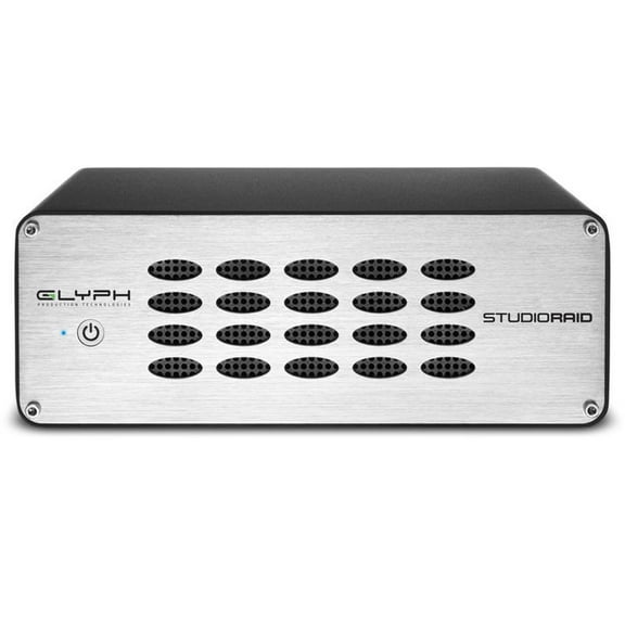 Glyph Technologies StudioRAID 16TB 2-Bay External Hard Drive for Windows and Mac, 7200 RPM, FireWire 800/USB 3.0 RAID Array, eSATA, 280MB/s