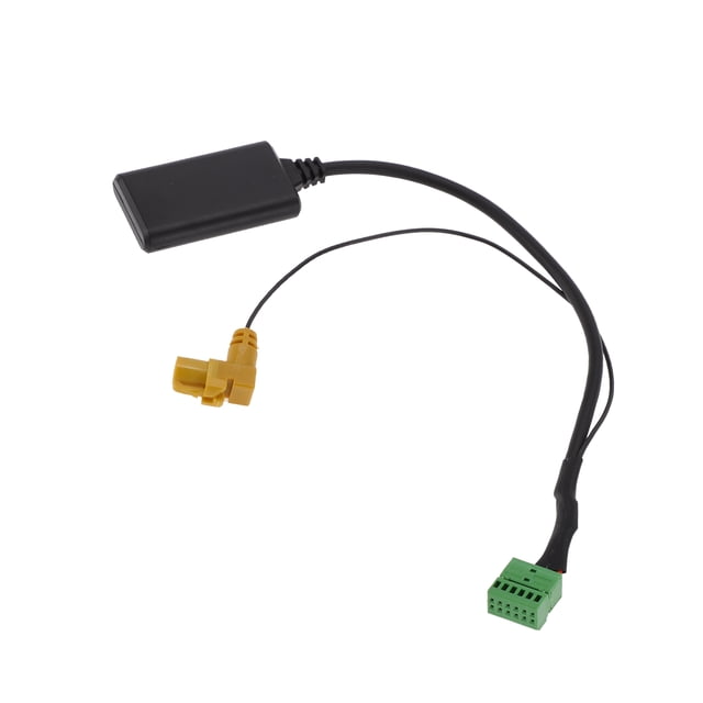 Adaptador de cable AUX Bluetooth para arnés de radio estéreo de Unique Bargains para coche Audi
