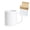 White, variant on 12-Pack 15oz Blank Sublimation Mug White, Ceramic Coffee Mug, Packed in White Box