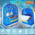 thumbnail image 4 of Mochila Infantil Sonic the Hedgehog para Escuela Azul y Amarilla, 4 of 6
